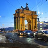 Санкт-Петербург, фото отдыхающего в феврале