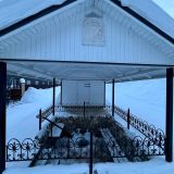 Центральная Россия, фото отдыхающего в феврале