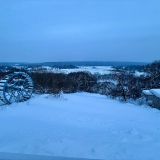 Центральная Россия, фото отдыхающего в феврале