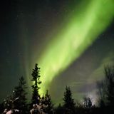 Мурманск, фото отдыхающего в феврале