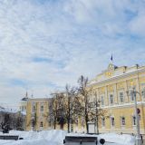 Тверская область, фото отдыхающего в феврале