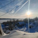 Владимирская область, фото отдыхающего в феврале