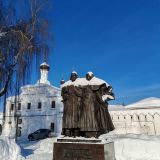 Владимирская область, фото отдыхающего в феврале