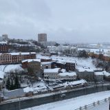 Нижний Новгород, фото отдыхающего в феврале