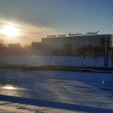 Витебск, фото отдыхающего в феврале