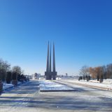 Витебск, фото отдыхающего в феврале