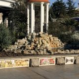 Черное море, фото отдыхающего в феврале