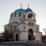 Черное море, фото отдыхающего в феврале