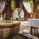 Черное море, фото отдыхающего в феврале