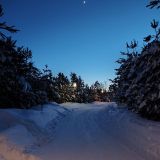 Ярославская область, фото отдыхающего в феврале