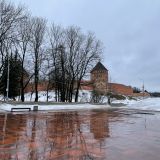 Великий Новгород, фото отдыхающего в феврале