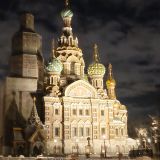 Санкт-Петербург, фото отдыхающего в феврале