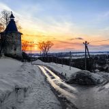 Подмосковье, фото отдыхающего в марте