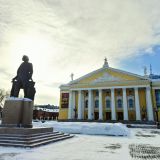 Челябинск, фото отдыхающего в марте