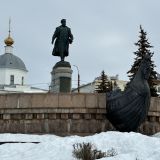 Тверь, фото отдыхающего в марте