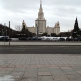 Москва, фото отдыхающего в марте