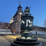 Тула, фото отдыхающего в марте