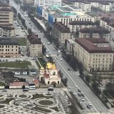 Грозный, фото отдыхающего в марте