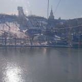 Москва, фото отдыхающего в марте