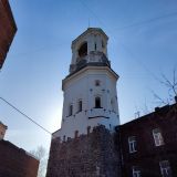 Выборг, фото отдыхающего в марте