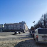 Выборг, фото отдыхающего в марте