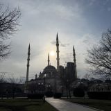 Грозный, фото отдыхающего в марте
