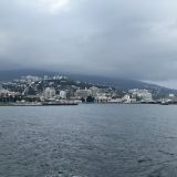 Ялта, фото отдыхающего в марте