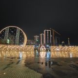 Грозный, фото отдыхающего в марте