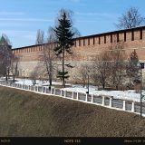 Нижний Новгород, фото отдыхающего в марте