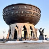 Казань, фото отдыхающего в марте