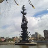 Москва, фото отдыхающего в марте