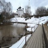 Вятское, фото отдыхающего в апреле
