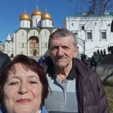 Москва, фото отдыхающего в марте