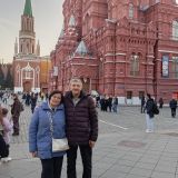 Москва, фото отдыхающего в марте