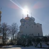 Москва, фото отдыхающего в марте