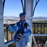 Урал, фото отдыхающего в марте