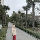Ялта, фото отдыхающего в марте