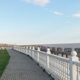 Каспийск, фото отдыхающего в апреле