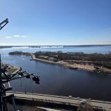 Выборг, фото отдыхающего в марте