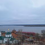 Нижний Новгород, фото отдыхающего в апреле