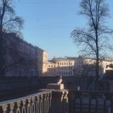 Санкт-Петербург, фото отдыхающего в апреле