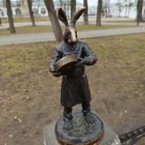 Река Волга, фото отдыхающего в апреле