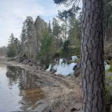 Выборг, фото отдыхающего в апреле