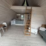Глэмпинг A-frame с чаном или с купелью, фото гостя
