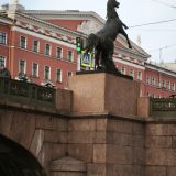 Балтийское море, фото отдыхающего в апреле