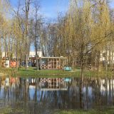 Московская область, фото отдыхающего в апреле