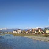 Адлер, фото отдыхающего в апреле