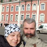 Балтийское море, фото отдыхающего в апреле