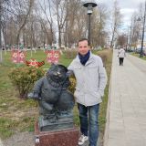 Углич, фото отдыхающего в мае