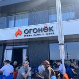 Балтийское море, фото отдыхающего в мае